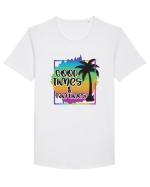 Good Times And Tan Lines Tricou mânecă scurtă guler larg Bărbat Skater