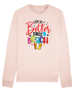 Life Is Better At The Beach Bluză mânecă lungă Unisex Rise