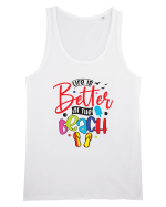 Life Is Better At The Beach Maiou Bărbat Runs