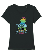 Tough But Sweet Tricou mânecă scurtă guler larg fitted Damă Expresser