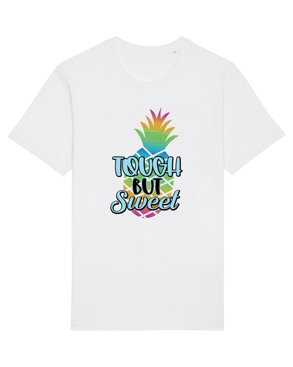 Tricou mânecă scurtă Unisex Rocker White
