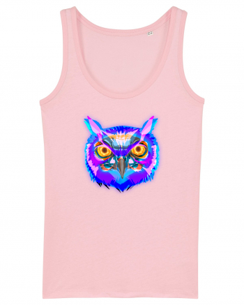 Skull Neon Owl Cotton Pink