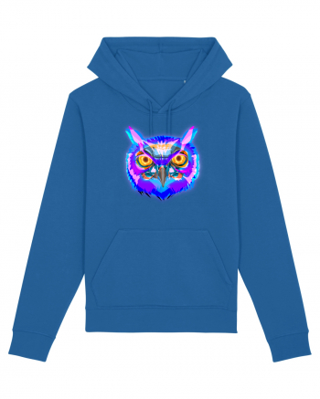 Skull Neon Owl Royal Blue