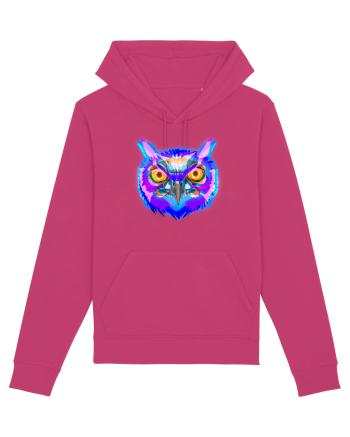 Skull Neon Owl Raspberry
