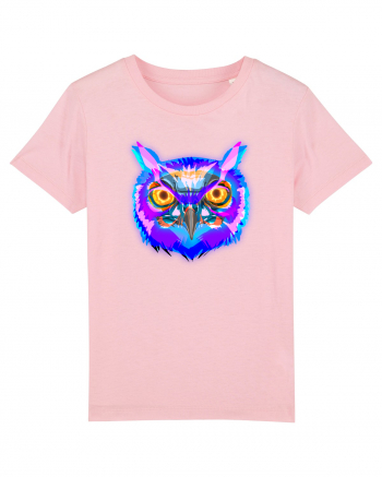 Skull Neon Owl Cotton Pink
