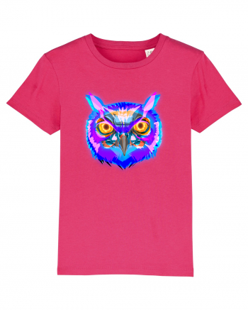 Skull Neon Owl Raspberry