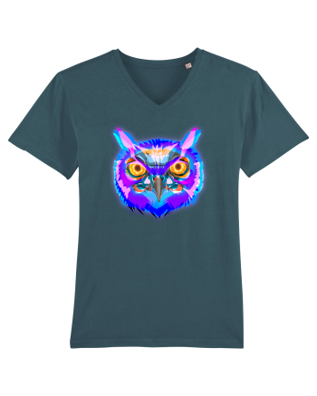 Skull Neon Owl Stargazer