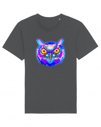Skull Neon Owl Anthracite