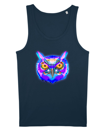 Skull Neon Owl Navy