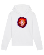 Skull Neon Lion Hanorac Unisex Drummer