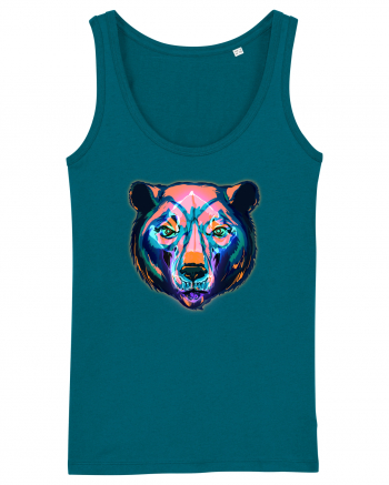 Skull Neon Bear Ocean Depth