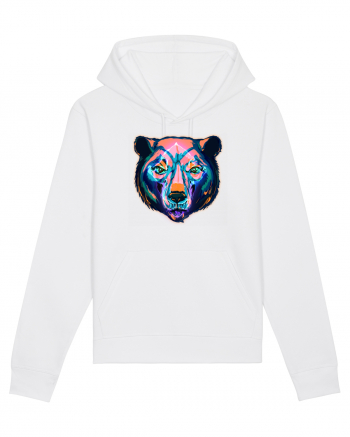 Skull Neon Bear White