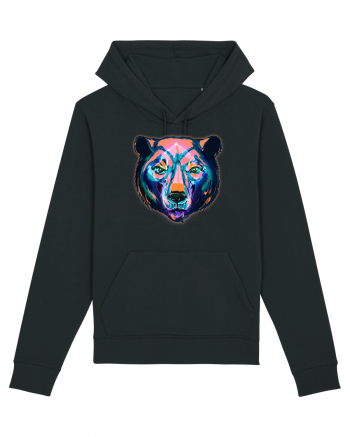 Skull Neon Bear Black