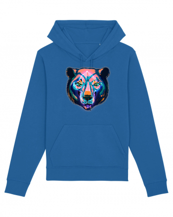 Skull Neon Bear Royal Blue