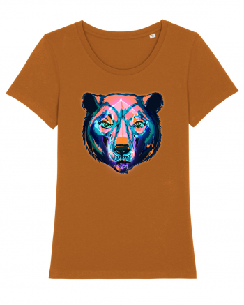 Skull Neon Bear Roasted Orange