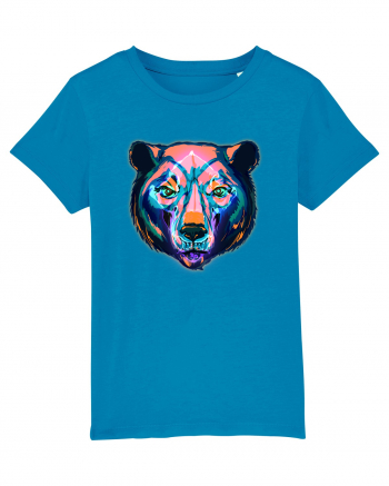 Skull Neon Bear Azur