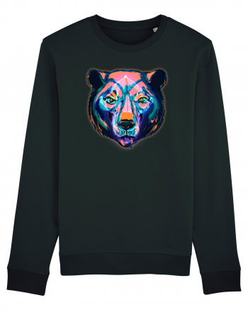 Skull Neon Bear Black