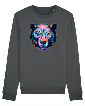 Skull Neon Bear Anthracite