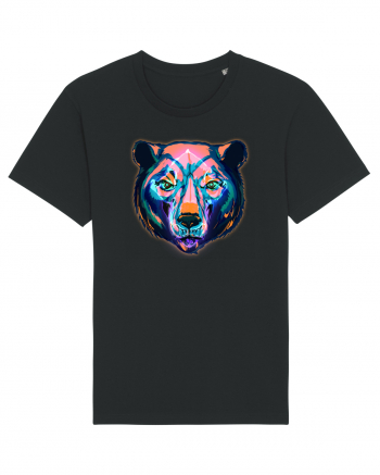 Skull Neon Bear Black