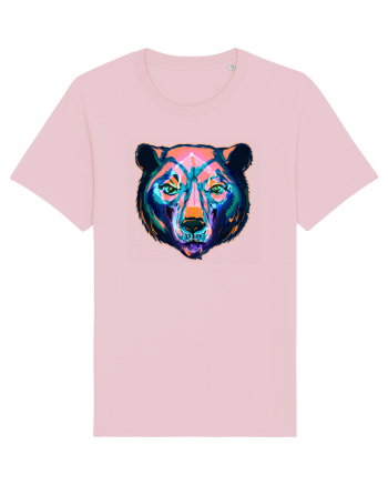 Skull Neon Bear Cotton Pink