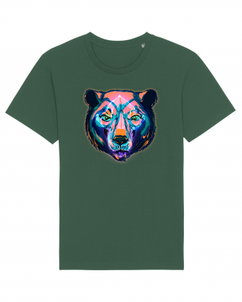 Skull Neon Bear Bottle Green