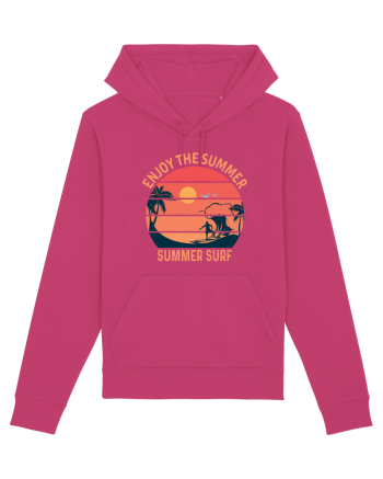 Enjoy The Summer Surf Sunset Raspberry