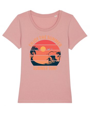 Enjoy The Summer Surf Sunset Canyon Pink