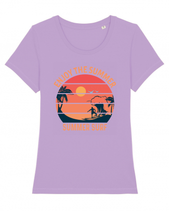 Enjoy The Summer Surf Sunset Lavender Dawn