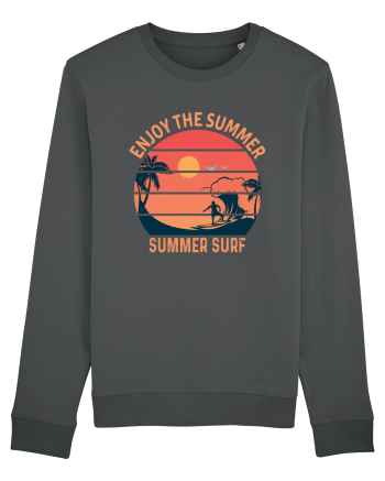 Enjoy The Summer Surf Sunset Anthracite