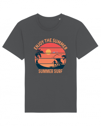 Enjoy The Summer Surf Sunset Anthracite