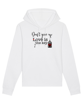 LOVE is the Key - Don't Give Up White