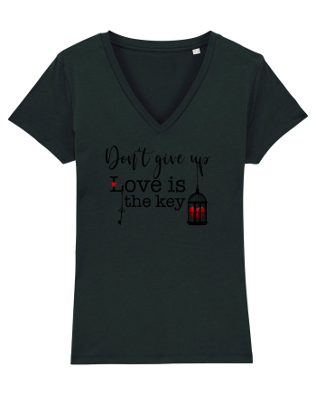 LOVE is the Key - Don't Give Up Black
