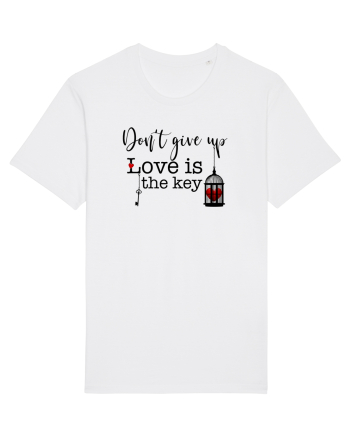 LOVE is the Key - Don't Give Up White