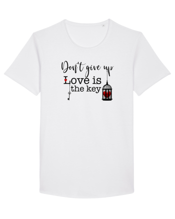 LOVE is the Key - Don't Give Up White