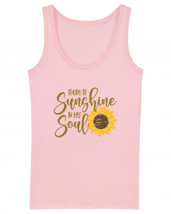 There Is Sunshine In My Soul Cotton Pink