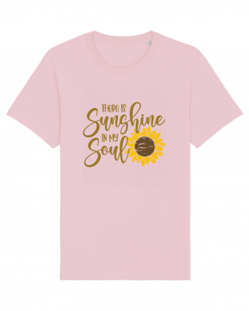 There Is Sunshine In My Soul Cotton Pink