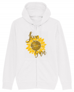 Live By The Sun Hanorac cu fermoar Unisex Connector