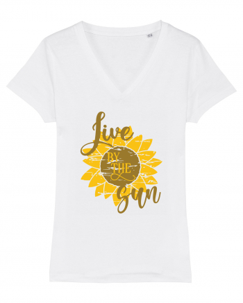 Live By The Sun White