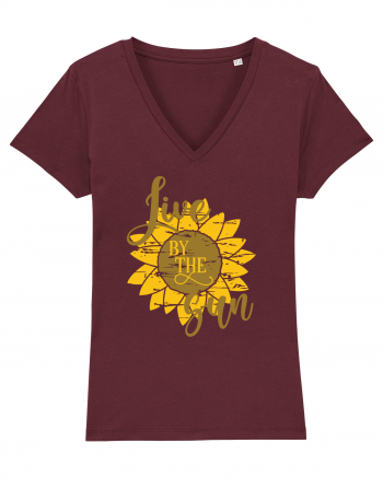 Live By The Sun Burgundy