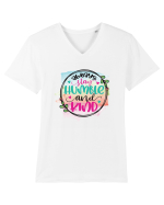 Always Stay Humble And Kind Tricou mânecă scurtă guler V Bărbat Presenter