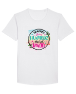 Always Stay Humble And Kind Tricou mânecă scurtă guler larg Bărbat Skater