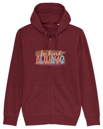 Be Kind Always Burgundy