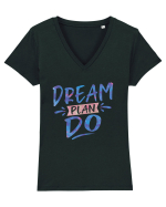 Dream Plan Do Tricou mânecă scurtă guler V Damă Evoker
