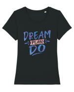 Dream Plan Do Tricou mânecă scurtă guler larg fitted Damă Expresser