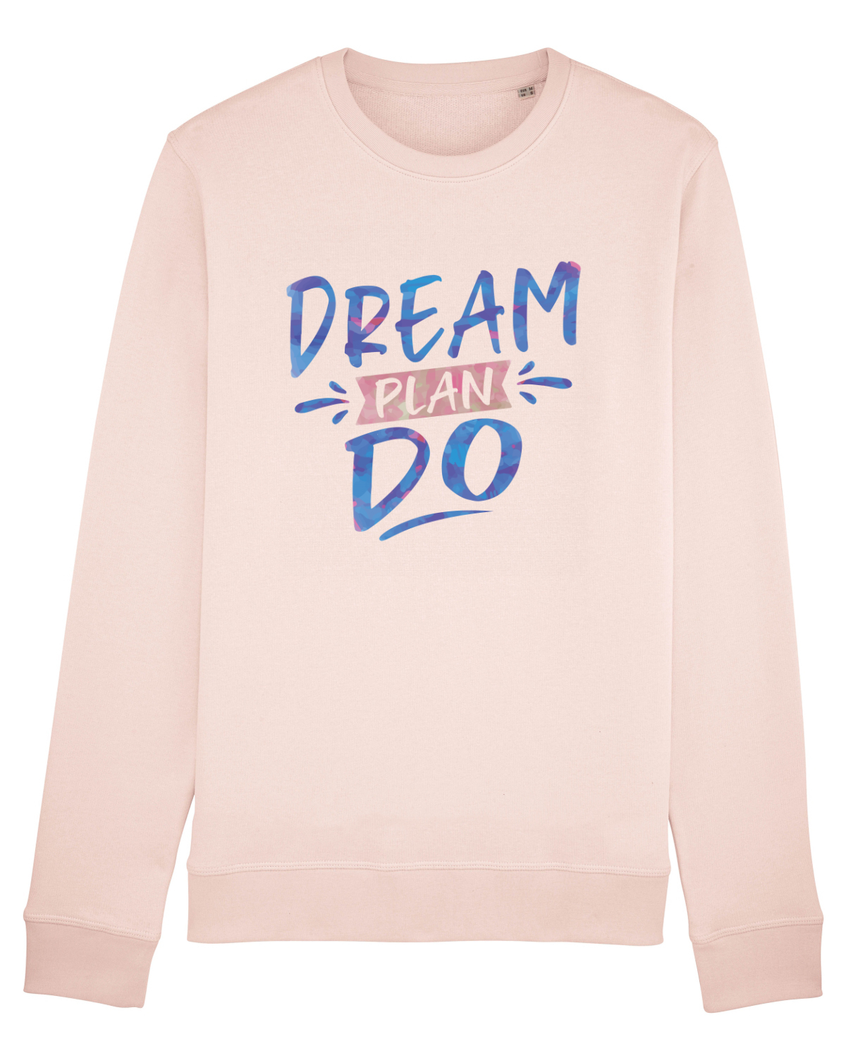 Bluză mânecă lungă Unisex Rise Candy Pink