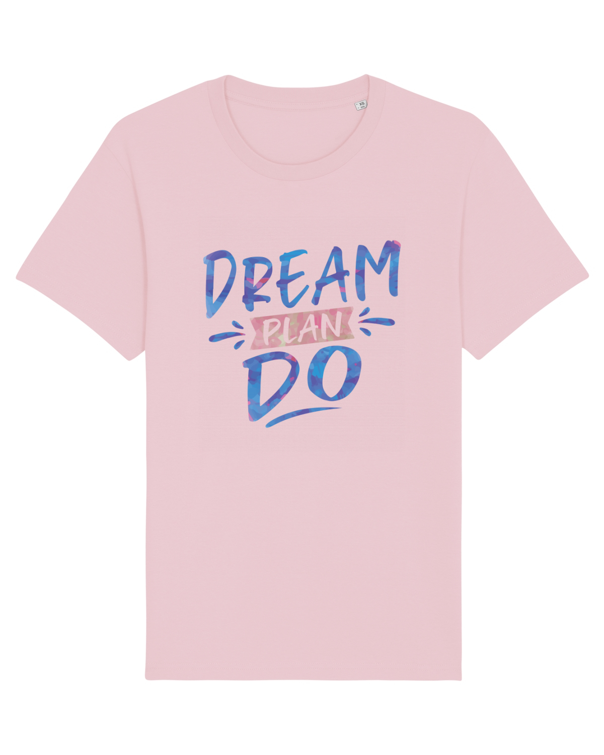 Tricou mânecă scurtă Unisex Rocker Cotton Pink