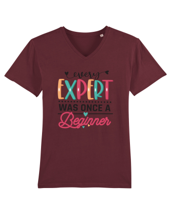 Every Expert Was Once A Beginner Burgundy