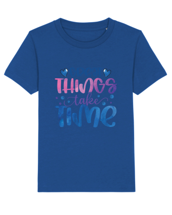 Great Thinks Take Time Majorelle Blue