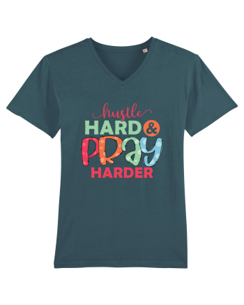 Hustle Hard Pray Harder Stargazer