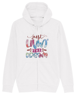 Just Livin' The Dream Hanorac cu fermoar Unisex Connector